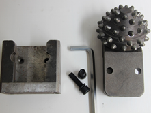 Broca de corró de 8 1/2''